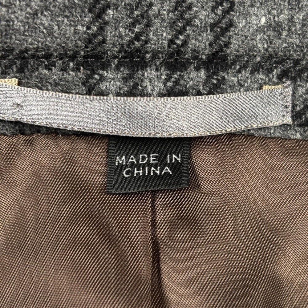 J Crew Ludlow Sport Coat Mens 38R Gray Glen Plaid Irish Wool Magee of Donegal - Picture 14 of 15